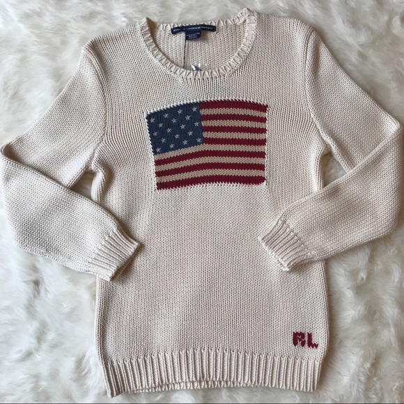 Ralph Lauren American Flag Sweater  - Picture 4 of 8